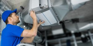 ventilation system installation and repair service hvac technician at picture id